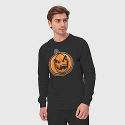 Костюм хлопковый мужской Pumpkin Halloween, цвет: черный — фото 2