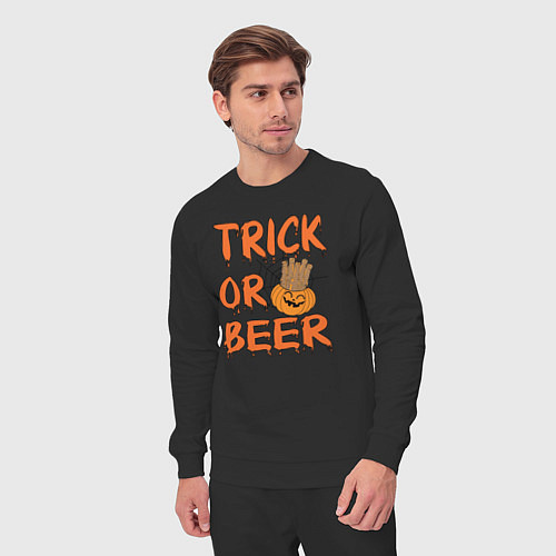 Мужской костюм Trick or beer / Черный – фото 3