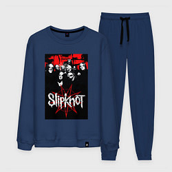 Костюм хлопковый мужской Slipknot - all, цвет: тёмно-синий