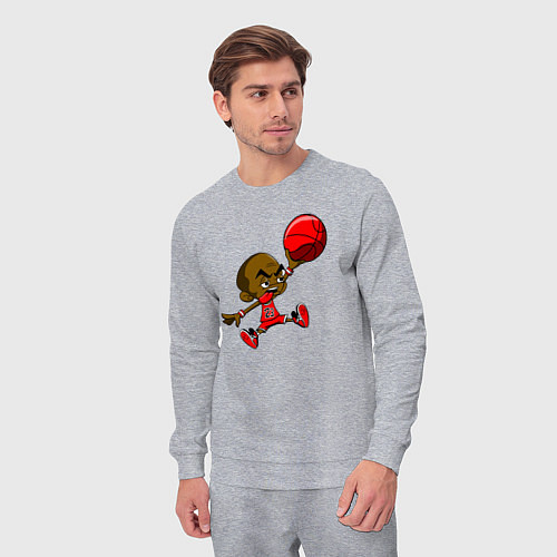 Мужской костюм Baby Jordan / Меланж – фото 3