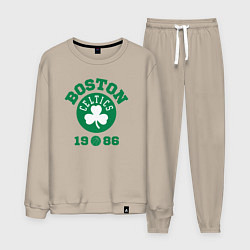 Костюм хлопковый мужской Boston Celtics 1986, цвет: миндальный