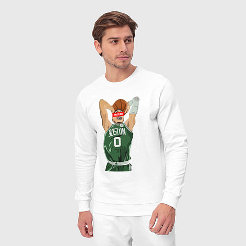 Мужской костюм Celtics future / Белый – фото 3