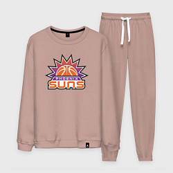 Костюм хлопковый мужской Phoenix Suns, цвет: пыльно-розовый