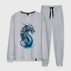 Мужской костюм Живописный дракон