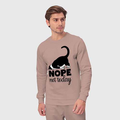 Мужской костюм Nope - not today / Пыльно-розовый – фото 3