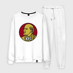 Костюм хлопковый мужской Lenin KFC, цвет: белый