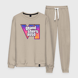 Мужской костюм GTA 6 logo