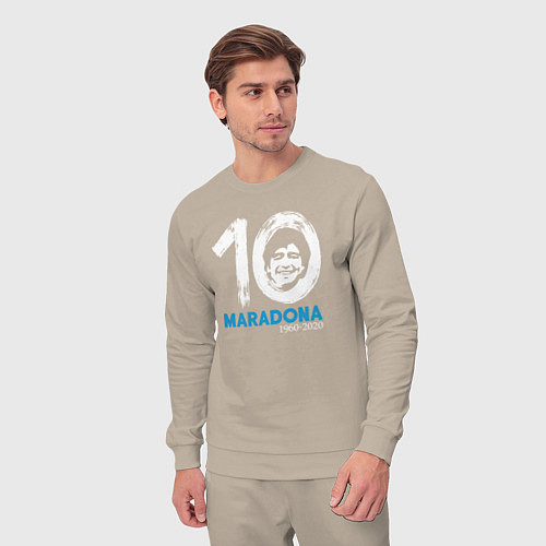 Мужской костюм Maradona 10 / Миндальный – фото 3