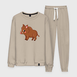 Мужской костюм Милый кабанчик