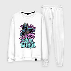 Костюм хлопковый мужской Bring Me the Horizon - Zombie, цвет: белый
