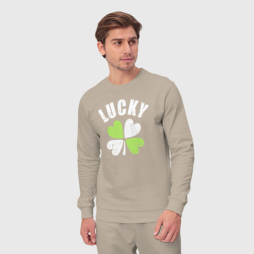 Мужской костюм Lucky day / Миндальный – фото 3