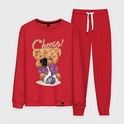 Мужской костюм Плюшевый медвежонок фотограф