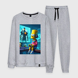 Мужской костюм Bart Simpson is an avid gamer