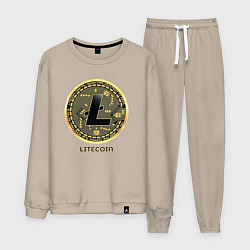 Мужской костюм Litecoin крипта