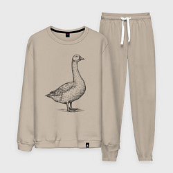 Мужской костюм Гусь в профиль