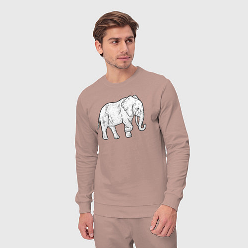 Мужской костюм Elephant / Пыльно-розовый – фото 3