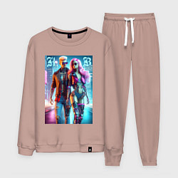 Мужской костюм Ken and Barbie - cyberpunk fantasy