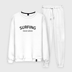 Мужской костюм Surfing never alone