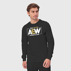 Костюм хлопковый мужской All Elite Wrestling AEW, цвет: черный — фото 2