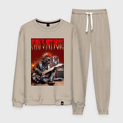 Мужской костюм Котяра гитарист - панк не умер