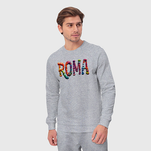 Мужской костюм Roma yarn art / Меланж – фото 3