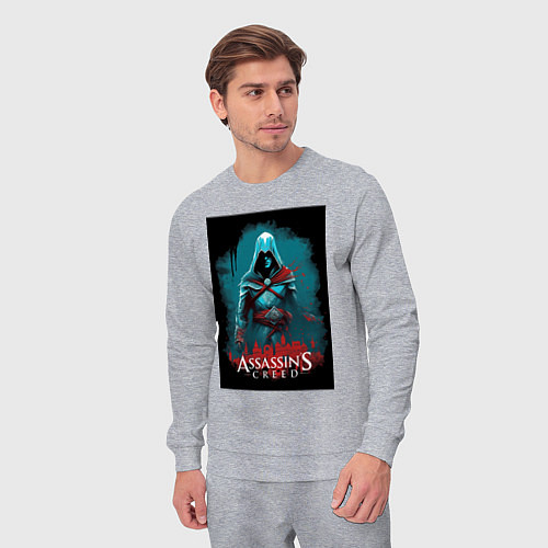 Мужской костюм Assassins creed тайные секреты / Меланж – фото 3