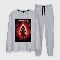 Мужской костюм Assassins creed свозь пламя