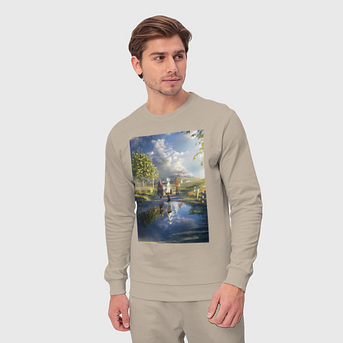 Мужской костюм Провожающая в последний путь Фрирен / Миндальный – фото 3