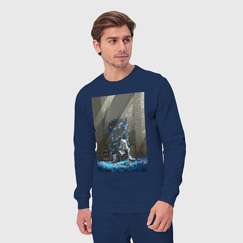 Мужской костюм Провожающая в последний путь Фрирен / Тёмно-синий – фото 3