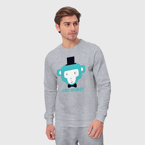 Мужской костюм Cool monkey / Меланж – фото 3