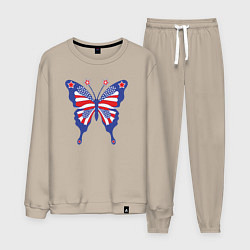 Мужской костюм USA butterfly