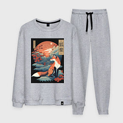 Мужской костюм Лиса в японском стиле