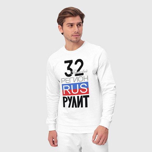 Мужской костюм 32 - Брянская область / Белый – фото 3