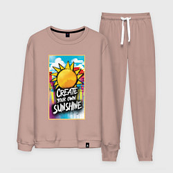 Мужской костюм Create your own sunshine