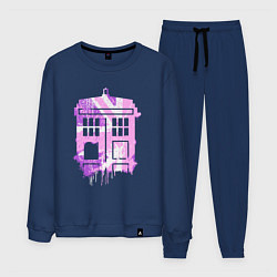 Мужской костюм Pink tardis