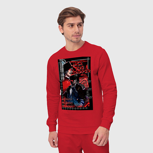 Мужской костюм Повесть о конце света Джек-потрошитель / Красный – фото 3