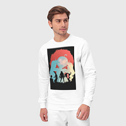 Костюм хлопковый мужской Реинкарнация безработного Эрис Бореас Грейрат, цвет: белый — фото 2