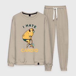 Мужской костюм Мопс ненавидит кардио