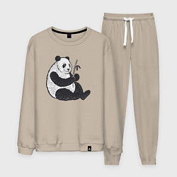 Мужской костюм Бамбуковая и бамбук