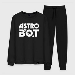 Мужской костюм Astro bot logo