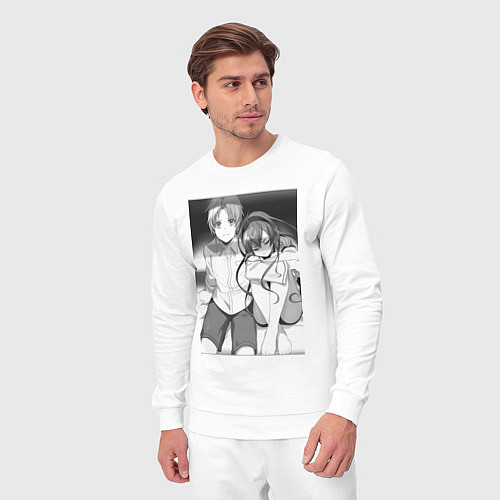 Мужской костюм Реинкарнация безработного Эрис Бореас Грейрат Руде / Белый – фото 3