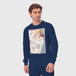 Костюм хлопковый мужской Марин Китагава косплей, цвет: тёмно-синий — фото 2