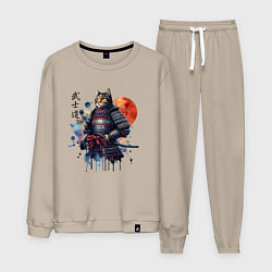 Мужской костюм Cat samurai - bushido ai art