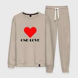 Мужской костюм One - love