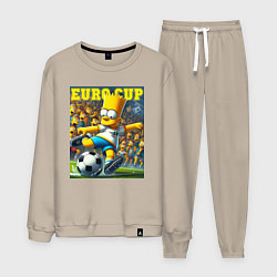 Мужской костюм Euro cup - Bart Simpson