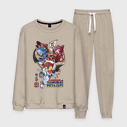 Мужской костюм Samurai pizza cats