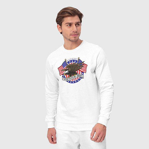 Мужской костюм United States of America / Белый – фото 3