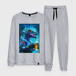 Мужской костюм Cyber beersaur with a mug of beer