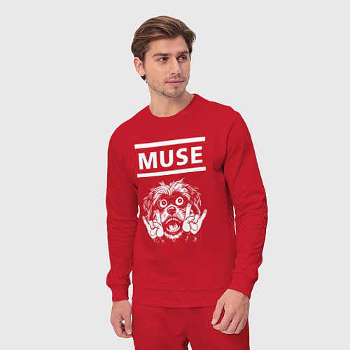 Мужской костюм Muse rock dog / Красный – фото 3