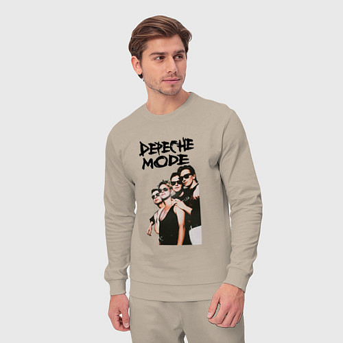 Мужской костюм Depeche Mode Violator 3 / Миндальный – фото 3